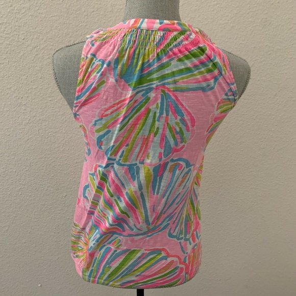 Lilly Pulitzer Essie Top Pink Pout Shellabrate XS Excellent Condition RARE HTF - Picture 9 of 15